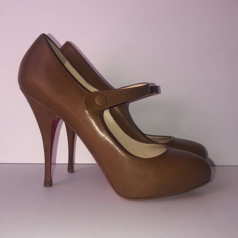 Christian Louboutin Decocolico Mary Jane Heels